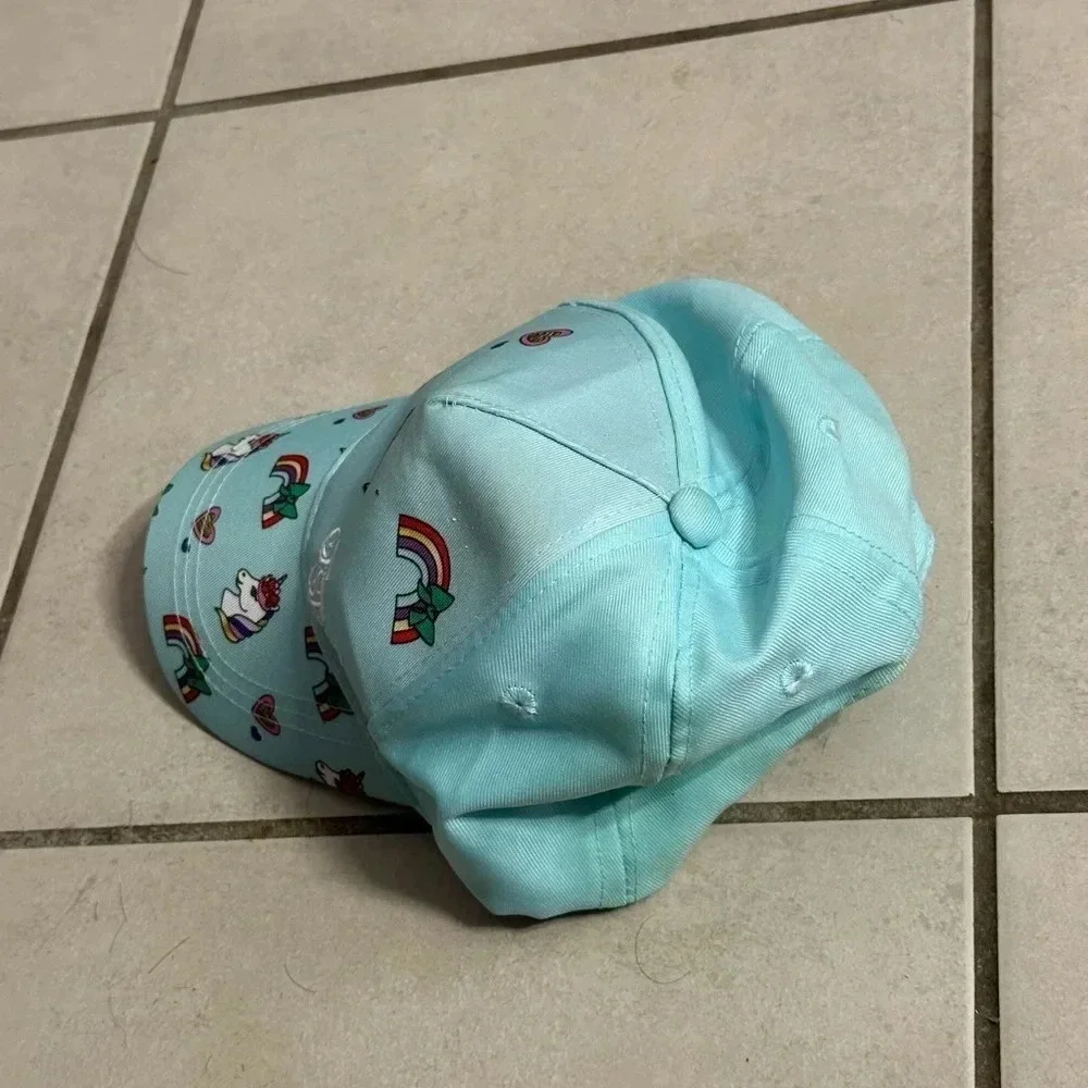 Jojo Siwa Kids Blue‎ Unicorn Girls Cap Hat One Size.